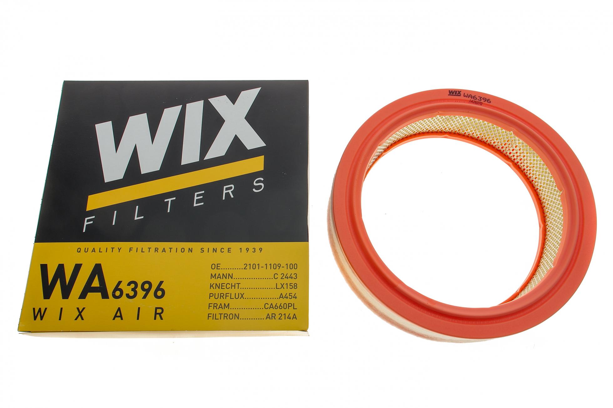 WA6396 WIX FILTERS